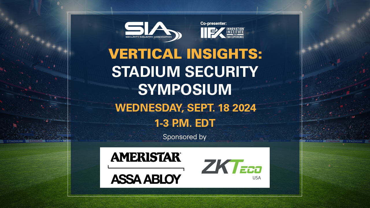 Vertical Insights: 2024 Stadium Security Symposium - Security Industry ...