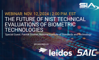Webinar_NIST Biometric Technologies
