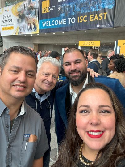 Smartech team at ISC show