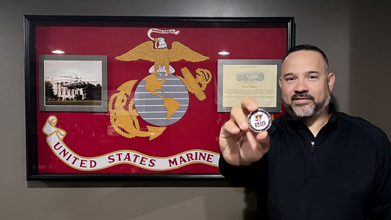 Gabe Garcia, Zeus' vice president of operations and a United States Marine, Proudly, veterans represent 8% of the Zeus workforce.
