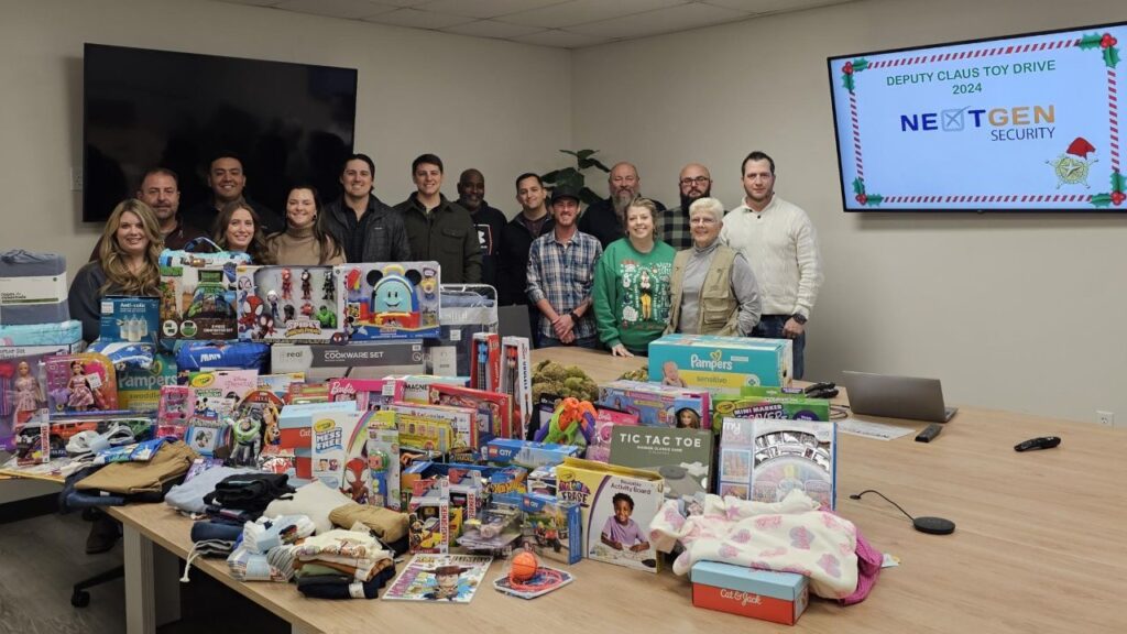 Deputy Claus Toy Drive in Houston and Coats for Kids in Austin. Philanthropy and giving back to the community are a cornerstone of NextGen.