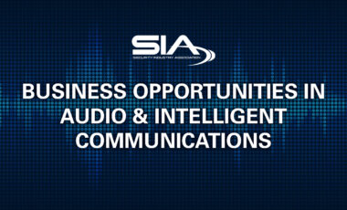 SIA Business Opportunities in Audio and Intelligent Communications