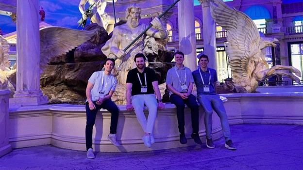 Some of the Triton team at ISC West 2024