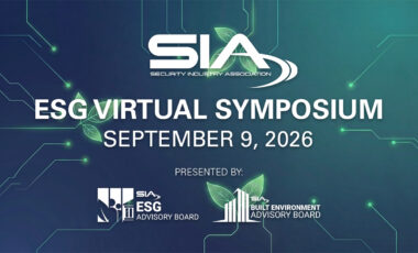 SIA ESG Virtual Symposium Sept. 9, 2026 Presented by the SIA ESG Advisory Board and Built Environment Advisory Board