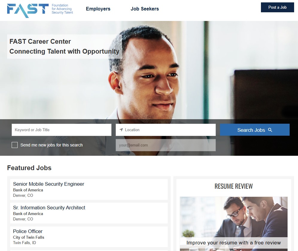 FAST Jobs Board