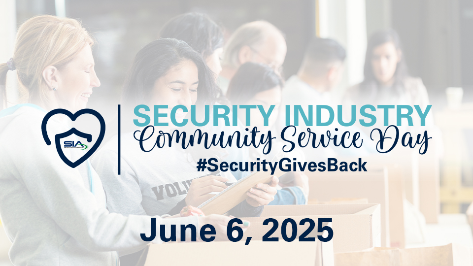 Security Industry Community Service Day, June 6, 2025