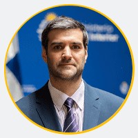 Nicolás Martinelli, minister of the Interior of Uruguay