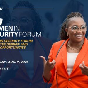 WISF Subcommittee Webinar, Aug. 7, 2025