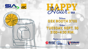Happy Hour at GSX Sept. 30, 2025, 3-4:30 p.m,.