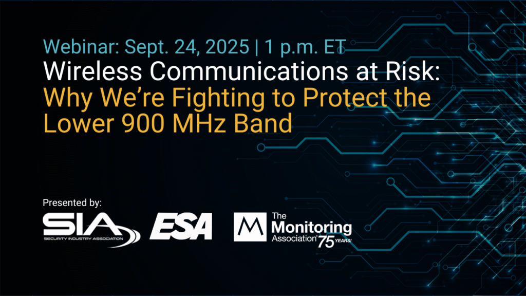 Webinar: Sept. 24, 2025, 1 p.m. EDT Wireless Communications at Risk: Why We're Fighting to Protect the Lower 900 MHz Band