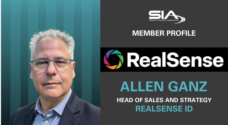 SIA Member Profile: RealSense Allen Ganz, head of sales, RealSense ID