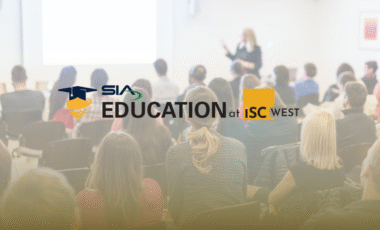 SIA Education at ISC West logo