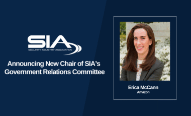 SIA Announcing New Chair of Government Relations Committee: Erica McCann, Amazon