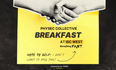 Physec Collective Breakfast at ISC West Benefiting FAST