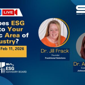 LinkedIn LIVE: How Does ESG Relate to Your Area of the Industry? Feb. 11, 2026, 12 p.m. ET Presented by SIA's ESG Advisory Board Dr. Jill Frack, Dr. Alka Khungar
