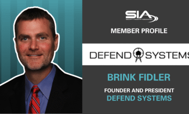 SIA Member Profile: Defend Systems, Brink Fidler, CEO and founder, Defend Systems