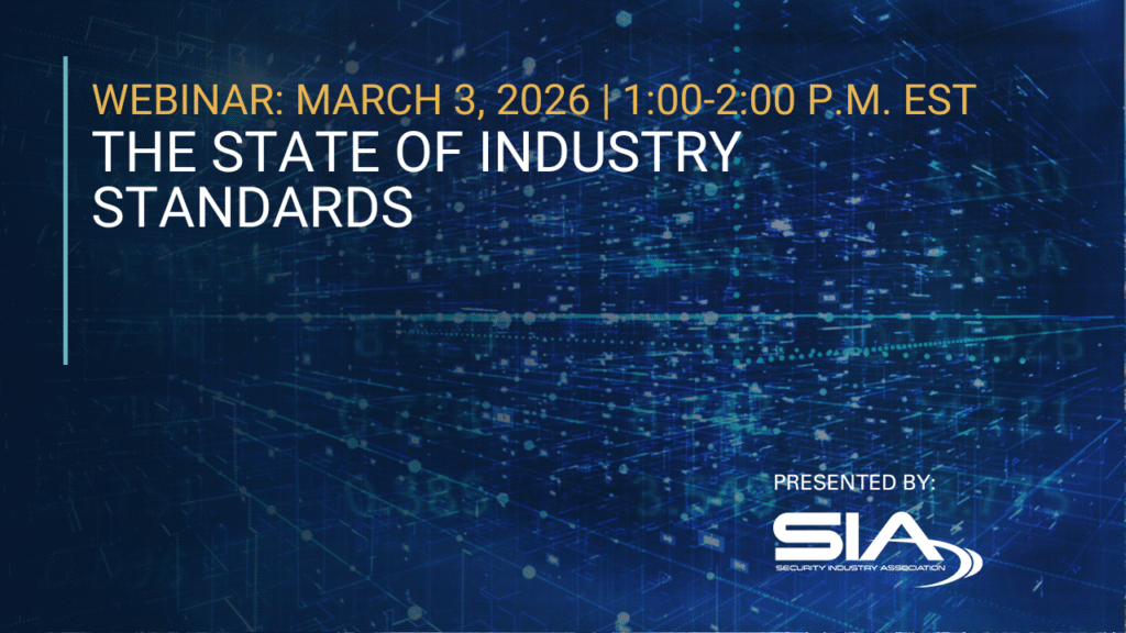 Webinar March 3, 2026, 1 p.m. EST The State of Industry Standards
