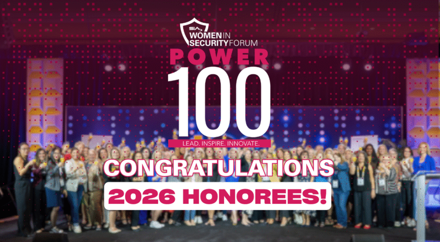 Congratulations 2026 Honorees! SIA Women in Security Forum Power 100