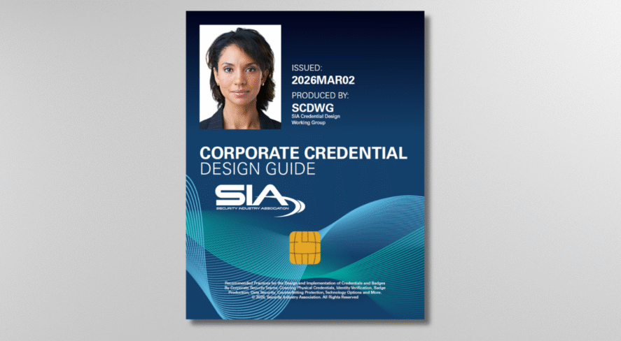 SIA Corporate Credential Design Guide cover