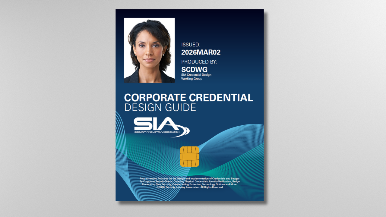 SIA Corporate Credential Design Guide cover