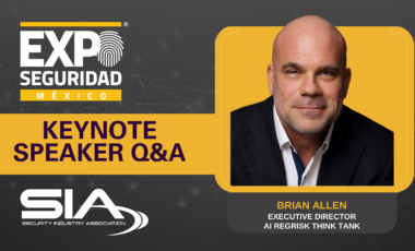 Expo Seguridad Mexico Keynote Speaker Q&A Brian Allen, executive director, AI RegRisk Think Tank