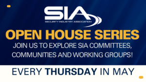 SIA Open House Series Join us to explore SIA's committees, communities and working groups! Every Thursday in May