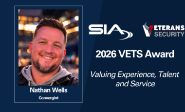 2026 VETS AWard Valuing Experience, Talent and Service Nathan Wells, Convergint
