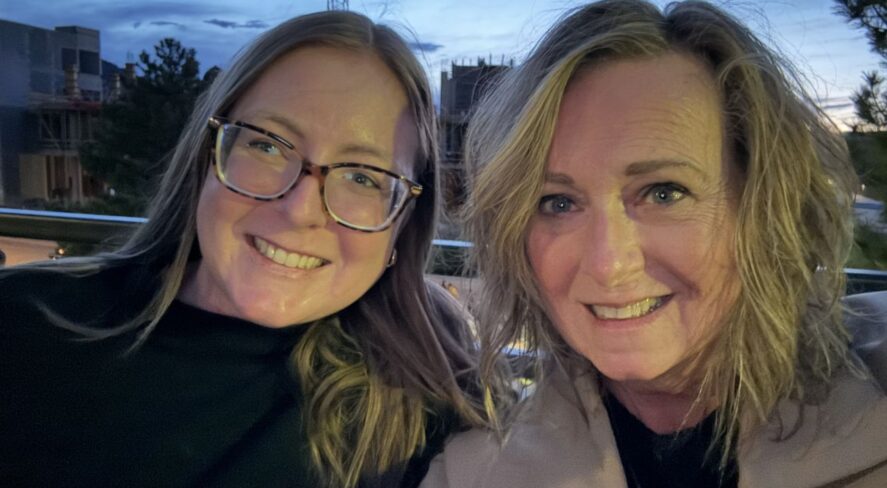 Liz Lenox and Shannon Tracey