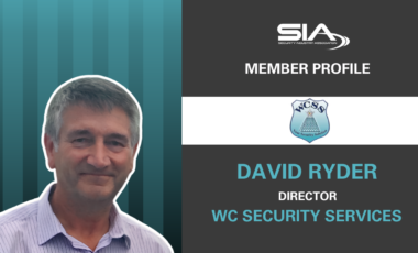 SIA Member Profile: WC Security Services David Ryder, Director, WC Security Services