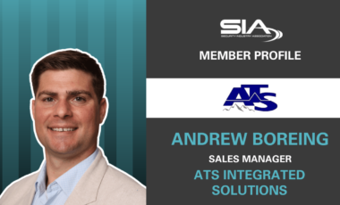 SIA New Member Profile: ATS Andrew Boreing, sales manager