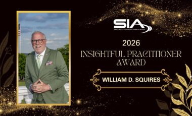 SIA 2026 Insightful Practitioner Award William D. Squires